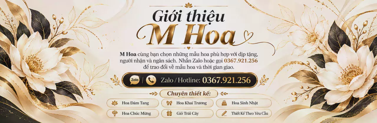 Ảnh bìa Shop hoa tươi Núi Thành Quảng Nam - Gửi sự quan tâm qua từng món hoa